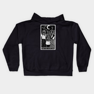 Midnight Margarita Moon Kids Hoodie